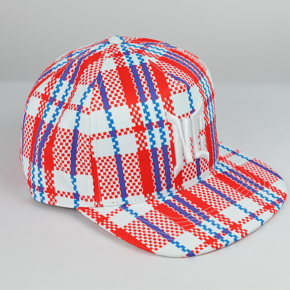 Custom flat brim snapback